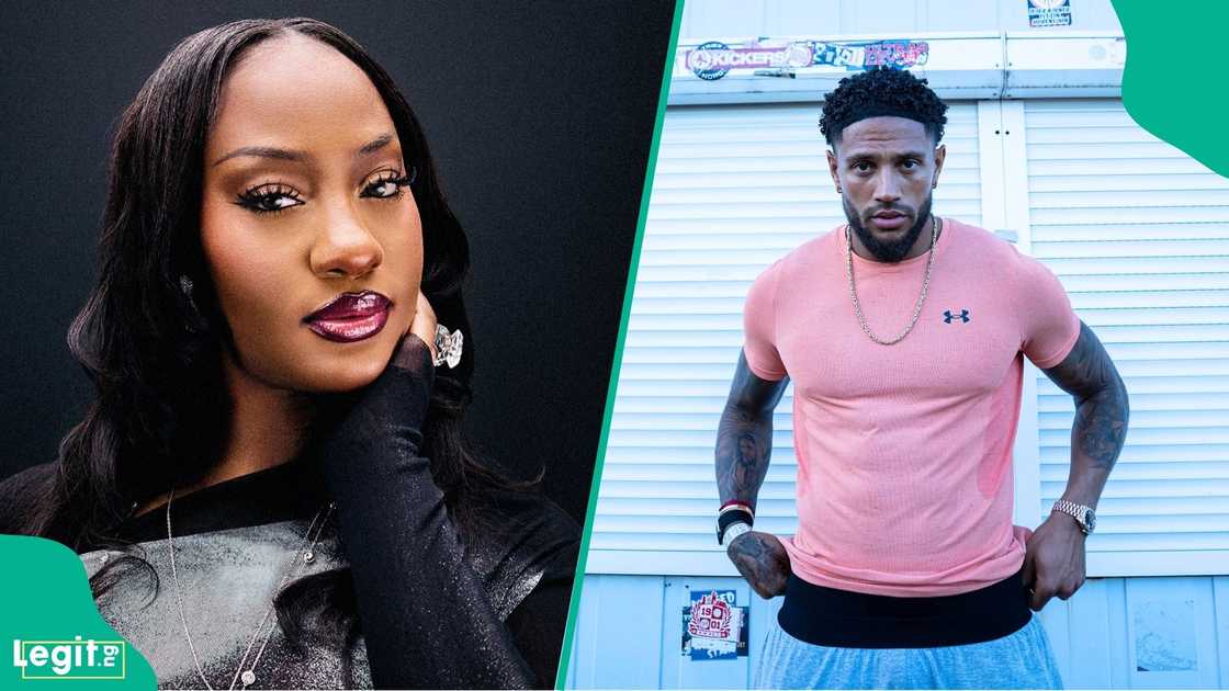 Tems sparks debate after answering a red-carpet question about Super Eagles goalkeeper Maduka Okoye