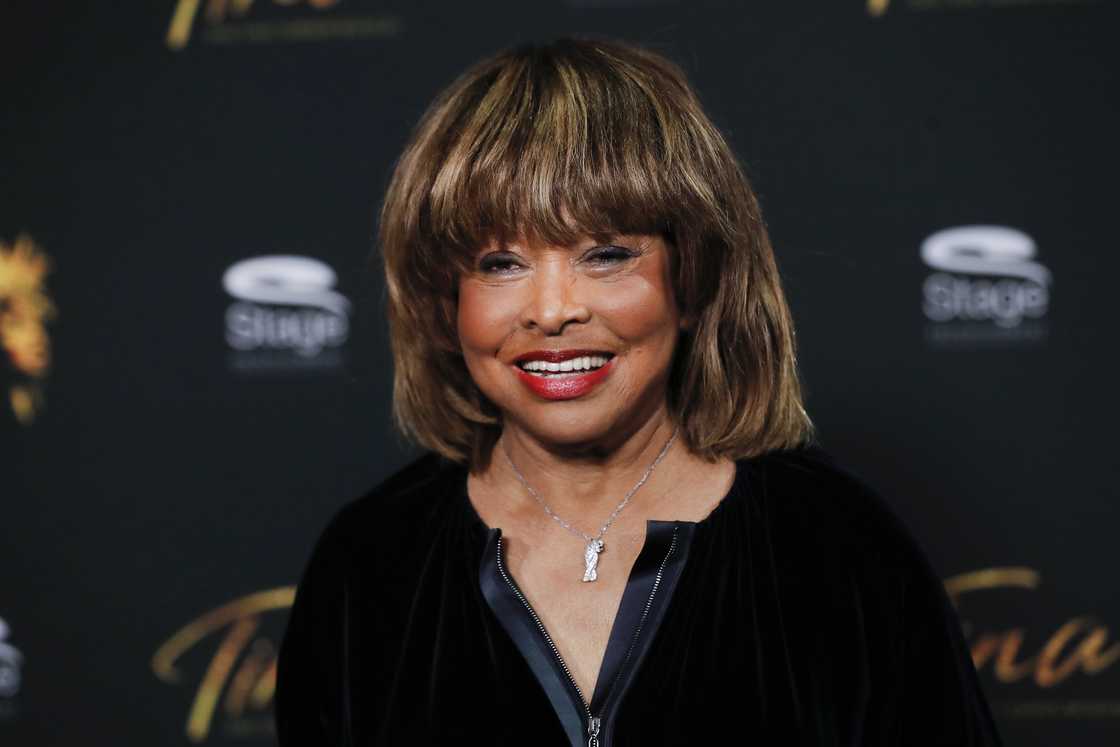 Tina Turner during a photo call for the musical 'Tina - Das Tina Turner Musical' at Mojo Club in Hamburg, Germany Tina Turner during a photo call for the musical 'Tina - Das Tina Turner Musical' at Mojo Club in Hamburg, Germany