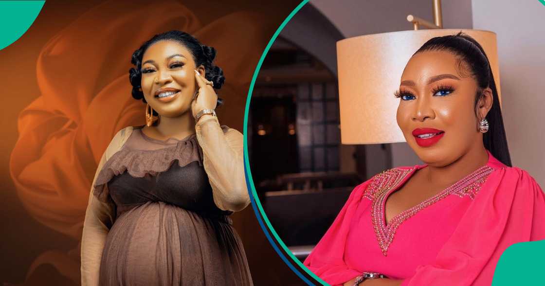 Bimpe Akintunde shares pictures to announce good news