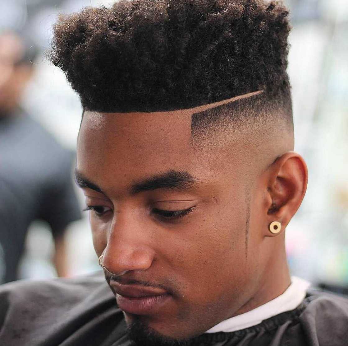 Popular haircut among black men Popular haircut among black men