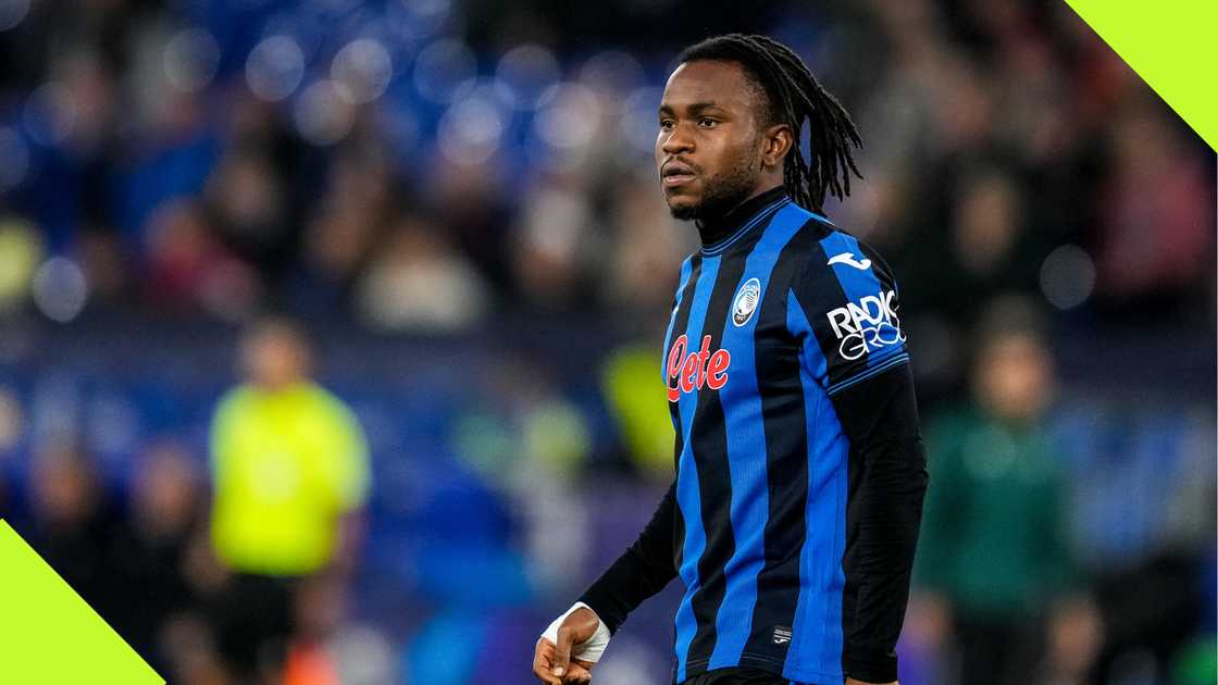 Ademola Lookman in action for Atalanta in the UEFA Champions League Ademola Lookman in action for Atalanta in the UEFA Champions League