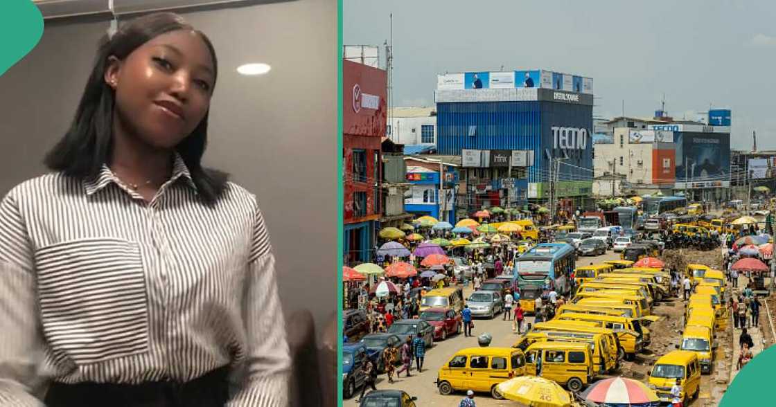 Lady who lives in Lagos Mainland and works in the Island. Lady who lives in Lagos Mainland and works in the Island.