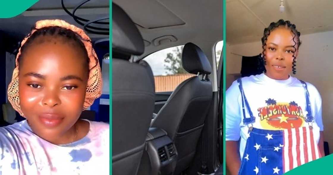 Lady who booked Uber 10pm sees strange mark on driver's head. Lady who booked Uber 10pm sees strange mark on driver's head.
