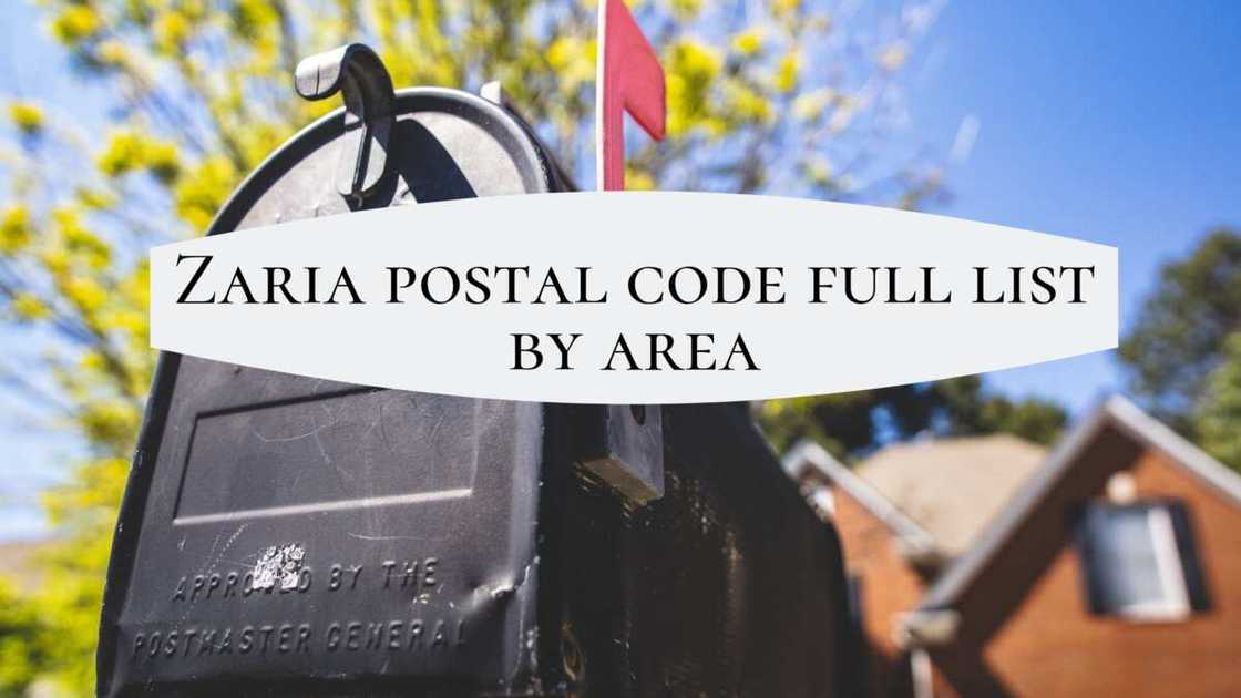 Postal code for Zaria Postal code for Zaria