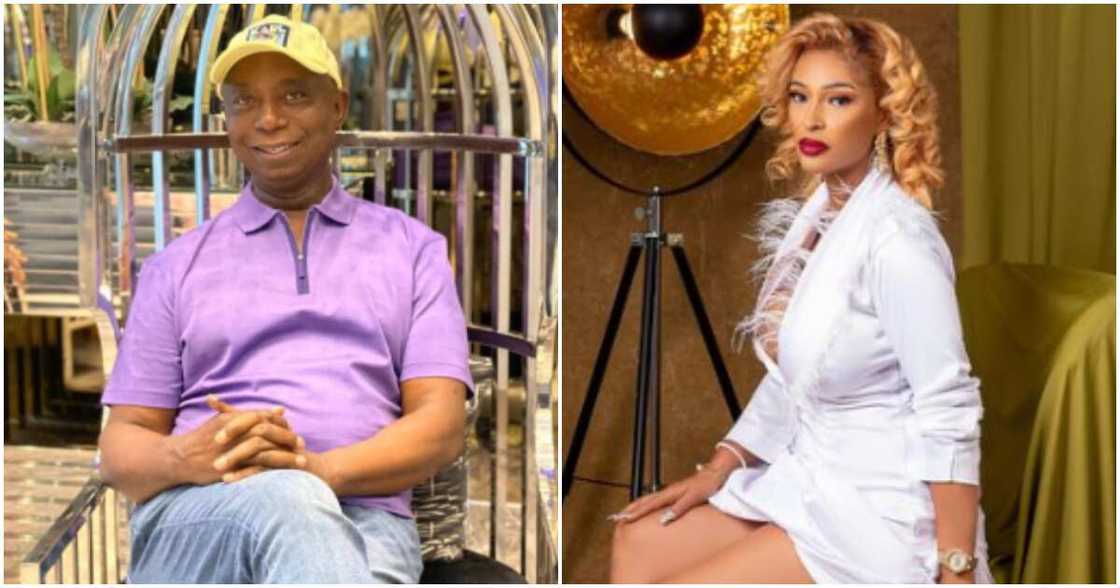 Ned Nwoko and his 4th wife Chante