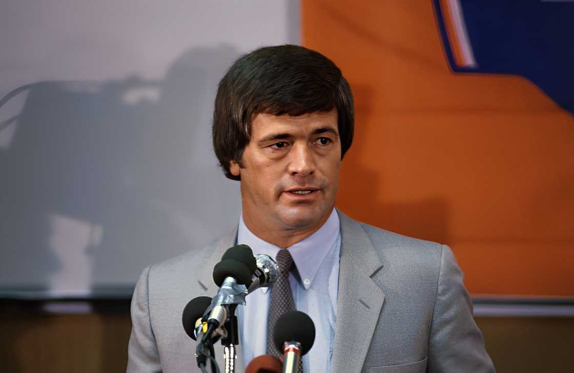 Dan Reeves, head coach and Vice President of the Denver, Broncos.