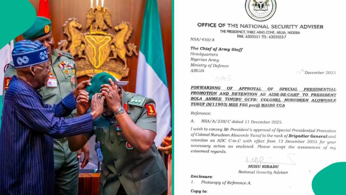 Controversy trails double promotion of Tinubu’s ADC, Nurudeen Yusuf, in one year. Controversy trails double promotion of Tinubu’s ADC, Nurudeen Yusuf, in one year.