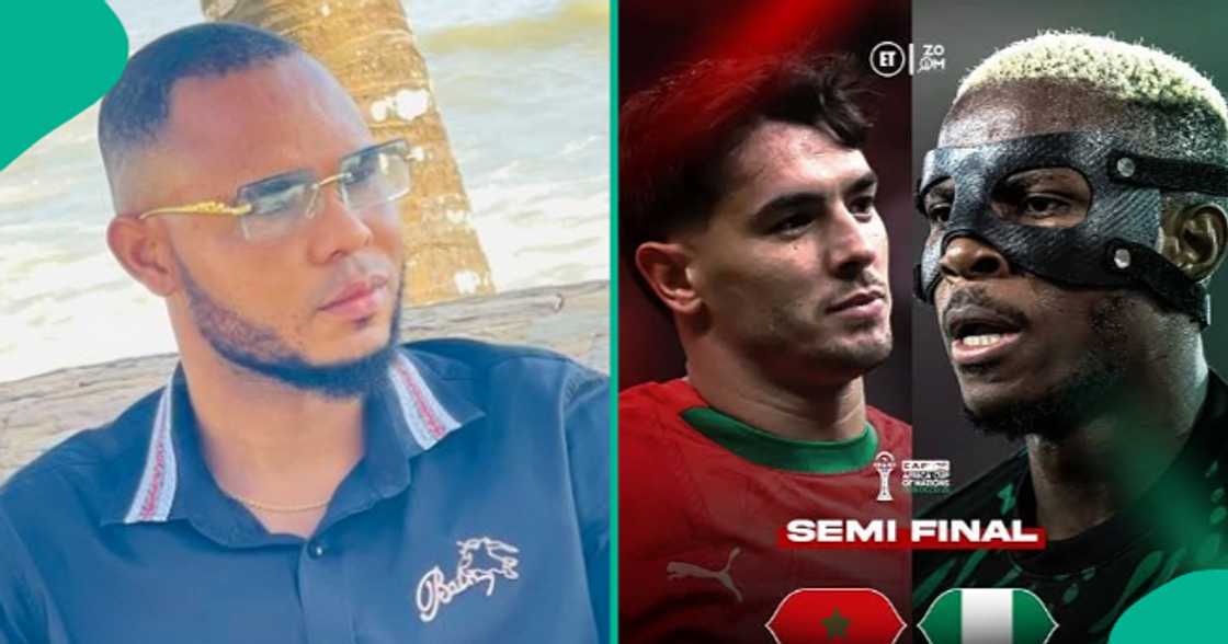 Man speaks about Nigeria Vs Morocco semi-finals match.