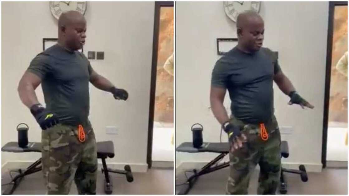 Kogi Governor Bello Shows Off Dancing Skills in Viral Workout Video Kogi Governor Bello Shows Off Dancing Skills in Viral Workout Video