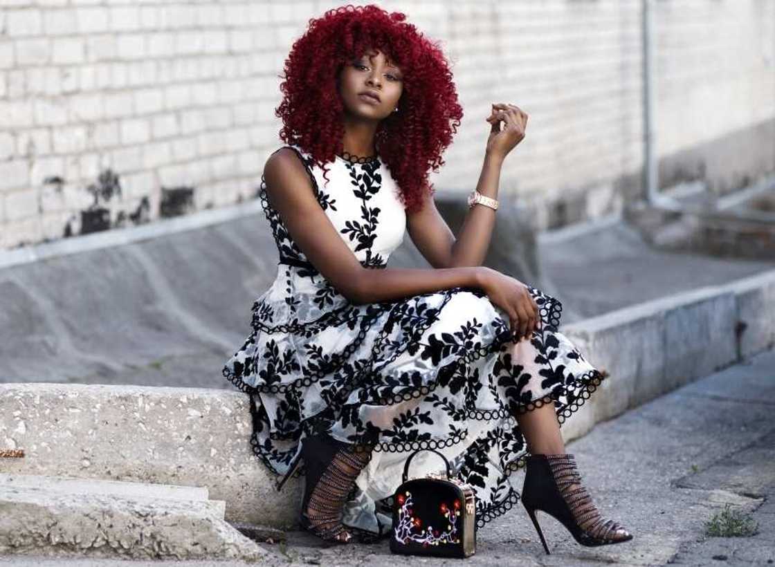 Burgundy hair Burgundy hair