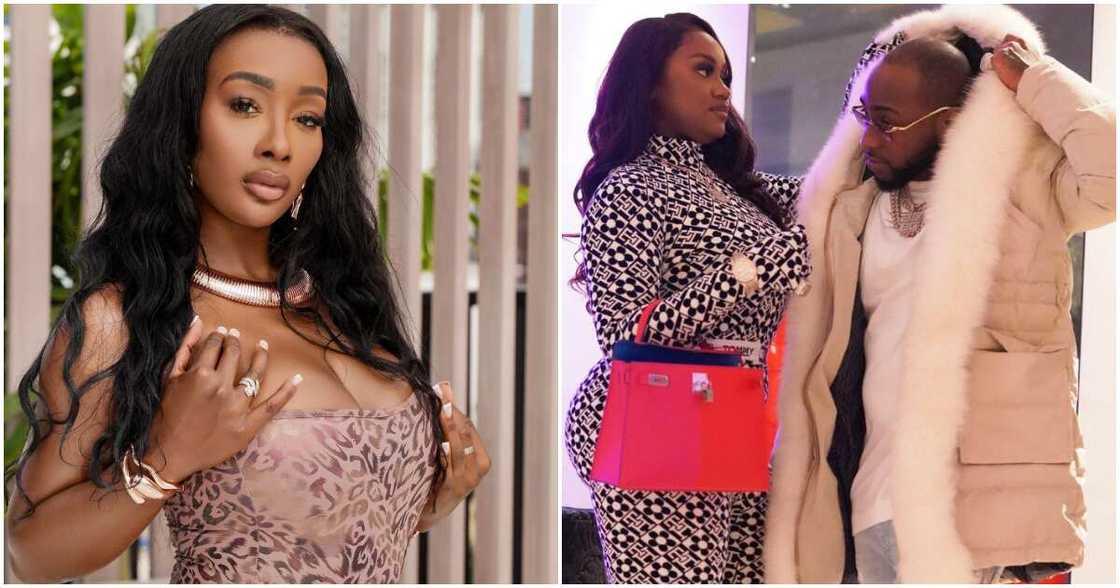 Davido's Anita Brown says Chioma's body job is trash. Davido's Anita Brown says Chioma's body job is trash.