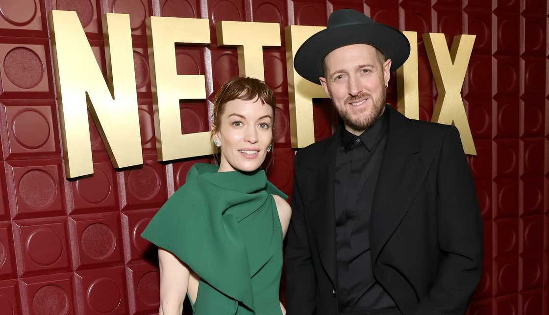 Britt Lower and Kenna Kennor attended Netflix's Golden Globe after-party 2026 Britt Lower and Kenna Kennor attended Netflix's Golden Globe after-party 2026