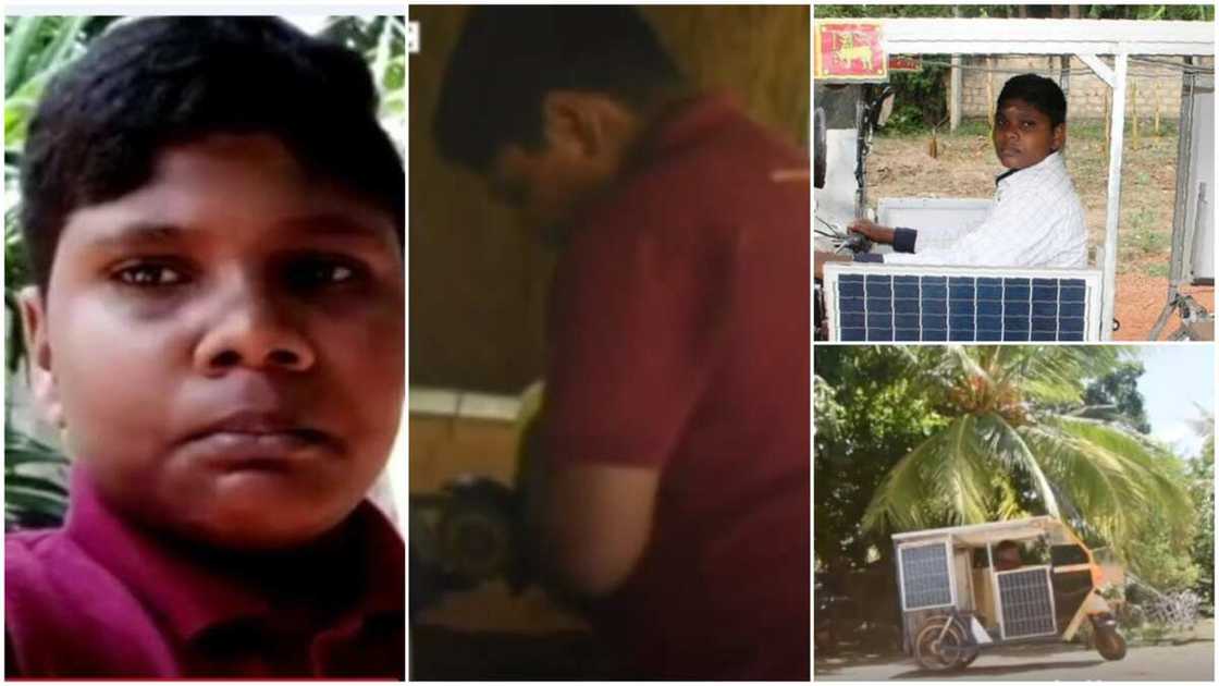 He hopes to build a car next. He hopes to build a car next.