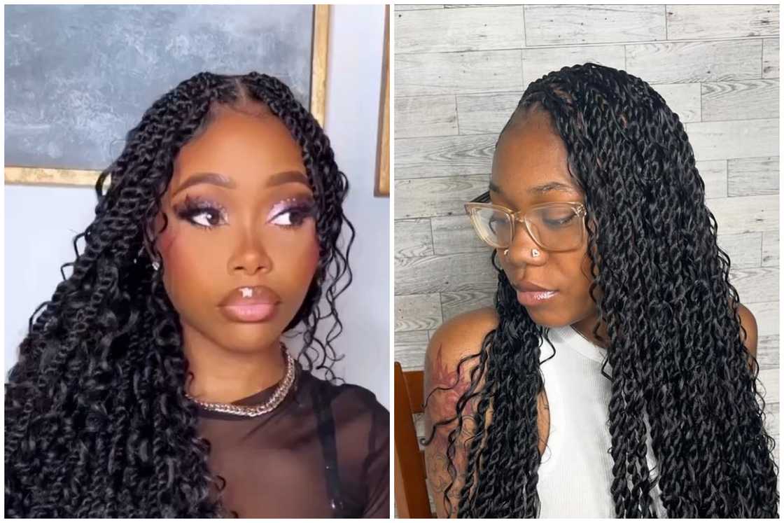 Side-Swept Island Twist Side-Swept Island Twist