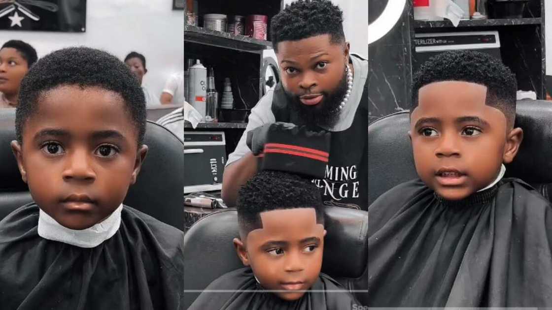 Handsome kid clean cut Handsome kid clean cut