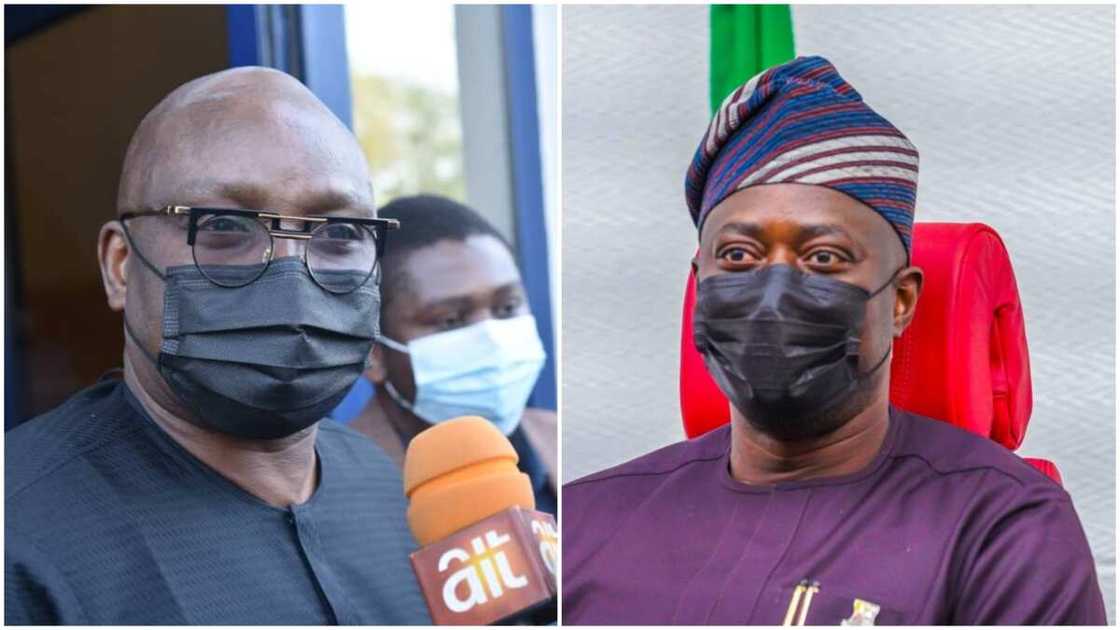 Stop disrespecting me or I will work against you, Fayose warns Makinde Stop disrespecting me or I will work against you, Fayose warns Makinde