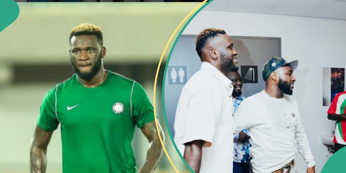Victor Boniface, Davido and Zlatan hang out Victor Boniface, Davido and Zlatan hang out