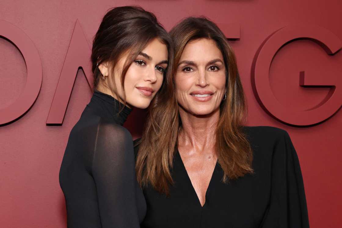 Kaia Gerber and Cindy Crawford at Chelsea Factory in New York City. Kaia Gerber and Cindy Crawford at Chelsea Factory in New York City.
