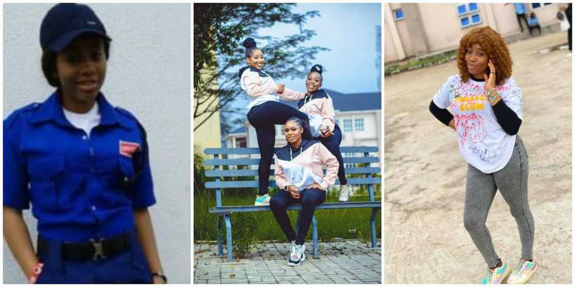 Joy as pretty Nigerian lady who had hustled as bank security acquires university degree Joy as pretty Nigerian lady who had hustled as bank security acquires university degree