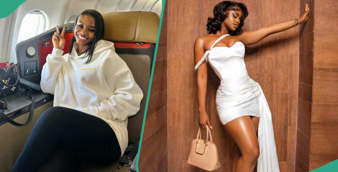 Priscilla Ojo shows off expensive bag Priscilla Ojo shows off expensive bag