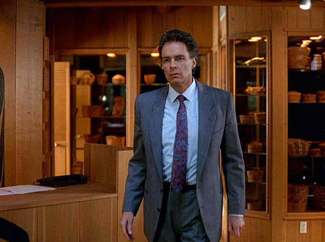 Richard Beymer starring in the series 'Twin Peaks'.
