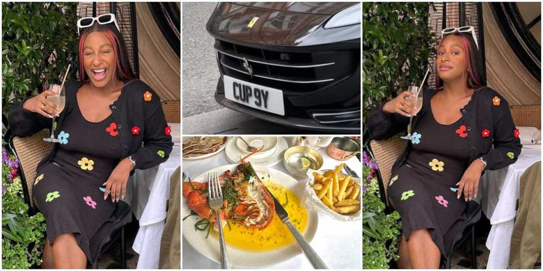 DJ Cuppy in London DJ Cuppy in London