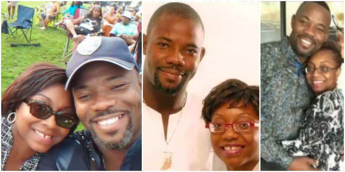 Comedian Okey Bakassi and wife Comedian Okey Bakassi and wife