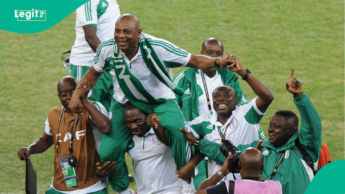 Aliko Dangote has failed to fulfil his promise to the 2013 Super Eagles player after winning the AFCON. Aliko Dangote has failed to fulfil his promise to the 2013 Super Eagles player after winning the AFCON.