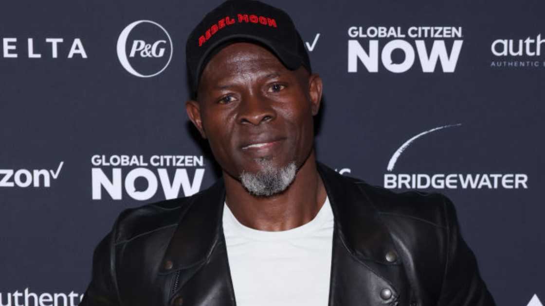 Djimon Hounsou in New York City.
