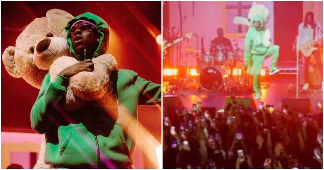 Singer Rema brags about his achievements. Singer Rema brags about his achievements.