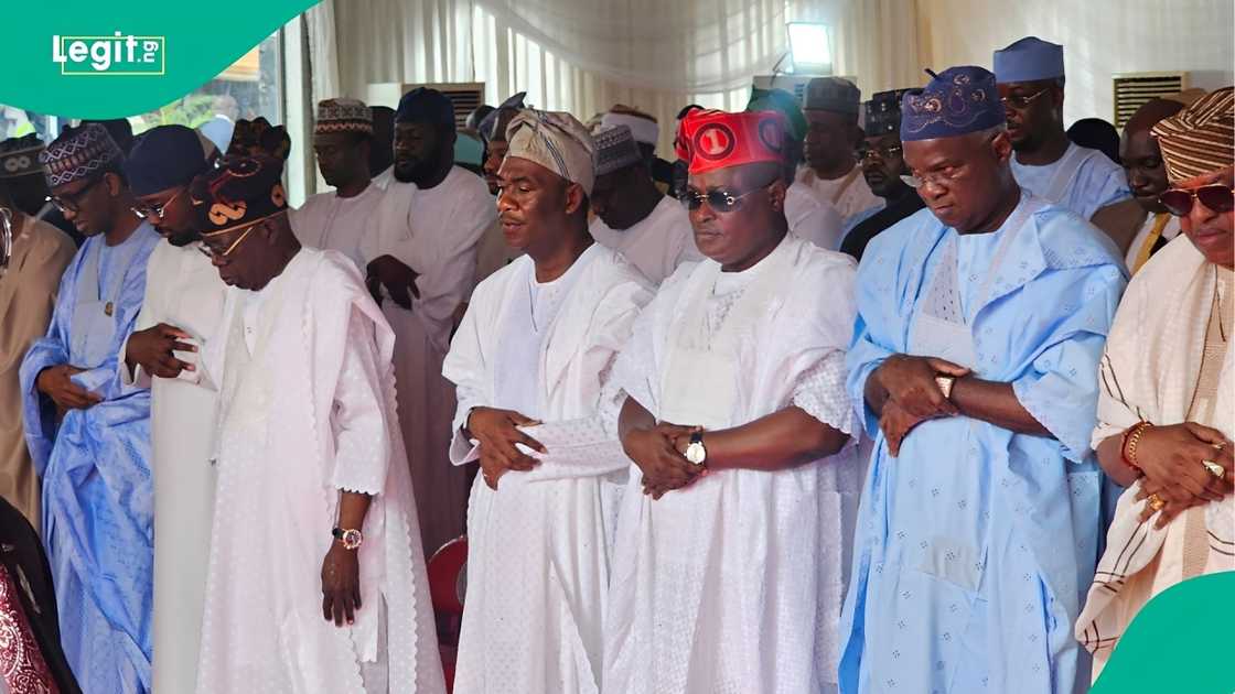 APC leaders gather with Tinubu during Eid celebration in Lagos APC leaders gather with Tinubu during Eid celebration in Lagos