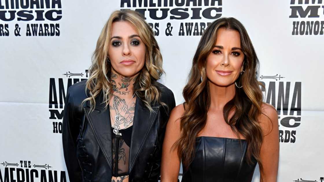 Morgan Wade and Kyle Richards in Nashville, Tennessee.