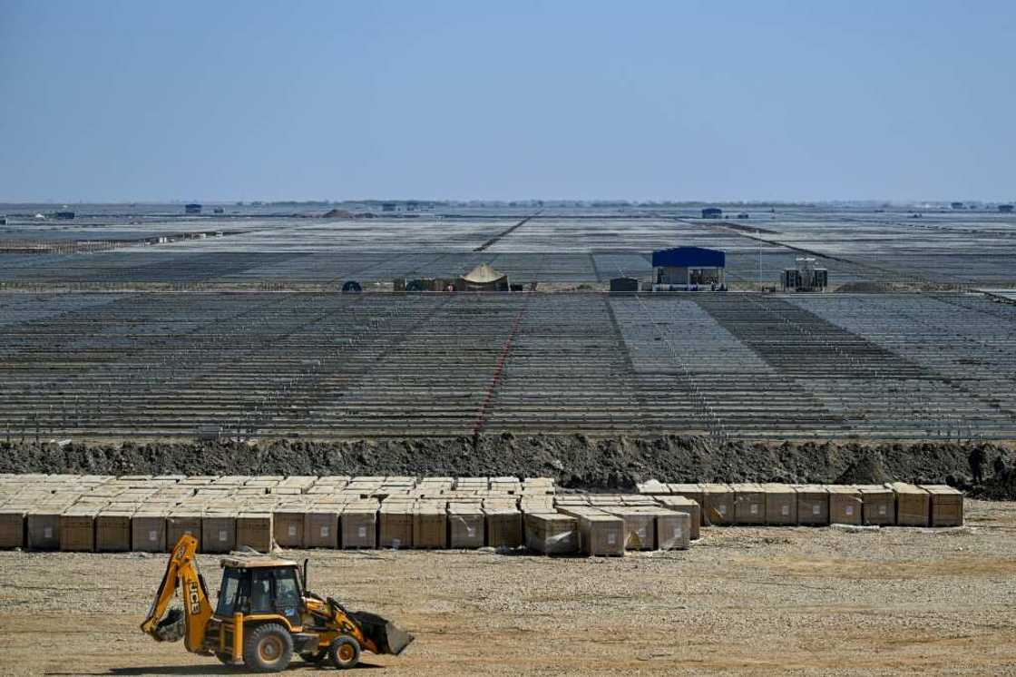 When fully operational, the Khavda Renewable Energy Park  will make up the equivalent of a quarter of India's current capacity from wind and solar When fully operational, the Khavda Renewable Energy Park  will make up the equivalent of a quarter of India's current capacity from wind and solar