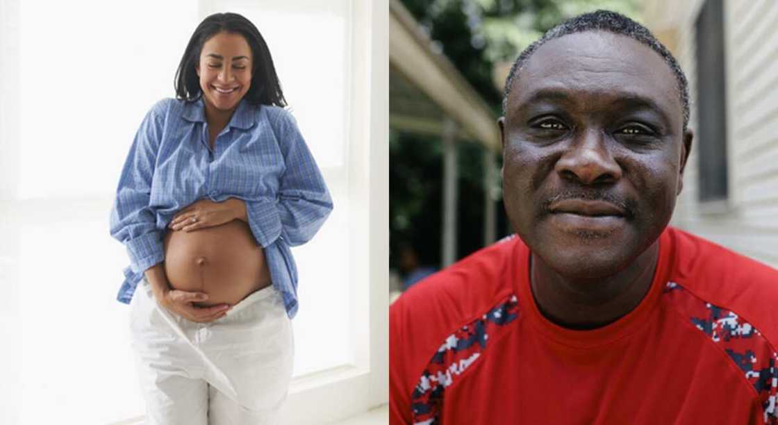 A man has returned from Dubai to find out that his wife is pregnant for their gateman. A man has returned from Dubai to find out that his wife is pregnant for their gateman.
