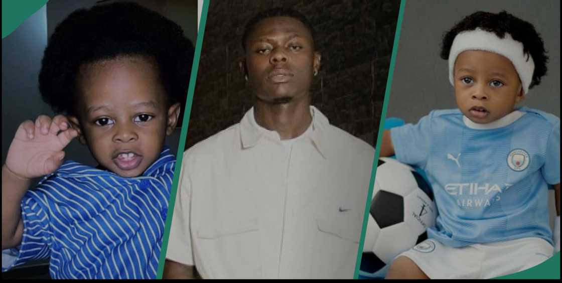 Mohbad’s son and late dad's friend had a video call Mohbad’s son and late dad's friend had a video call