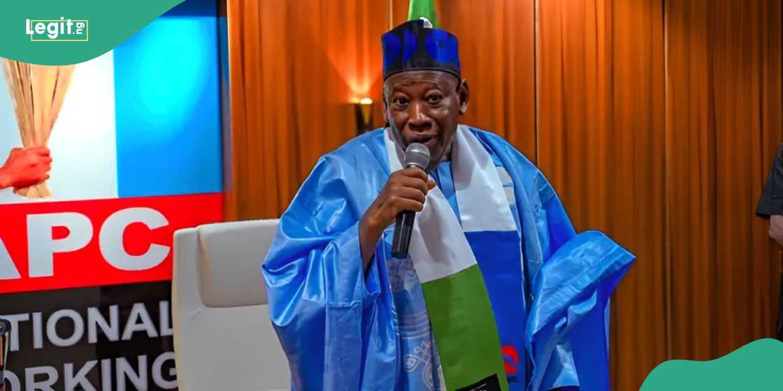 Ganduje, Ubah hold meeting in Abuja Ganduje, Ubah hold meeting in Abuja
