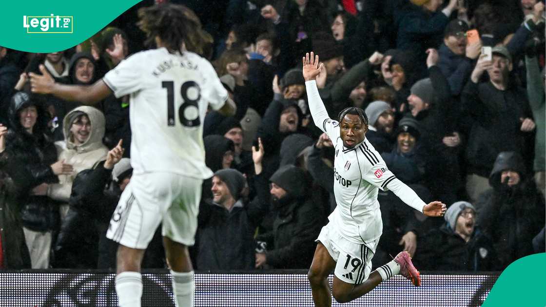 Samuel Chukwueze, Fulham, Craven Cottage, Manchester City, London, England, Premier League. Samuel Chukwueze, Fulham, Craven Cottage, Manchester City, London, England, Premier League.