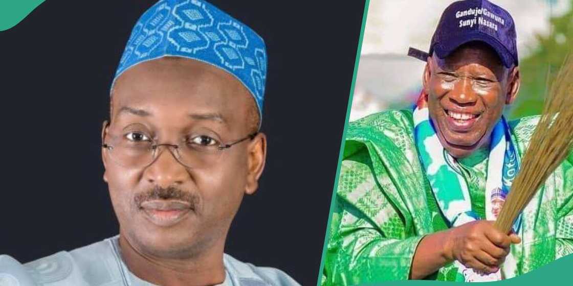 Former APC chieftain Dr Salihu Lukman and Party's National Chairman Dr Abdullahi Umar Ganduje Former APC chieftain Dr Salihu Lukman and Party's National Chairman Dr Abdullahi Umar Ganduje