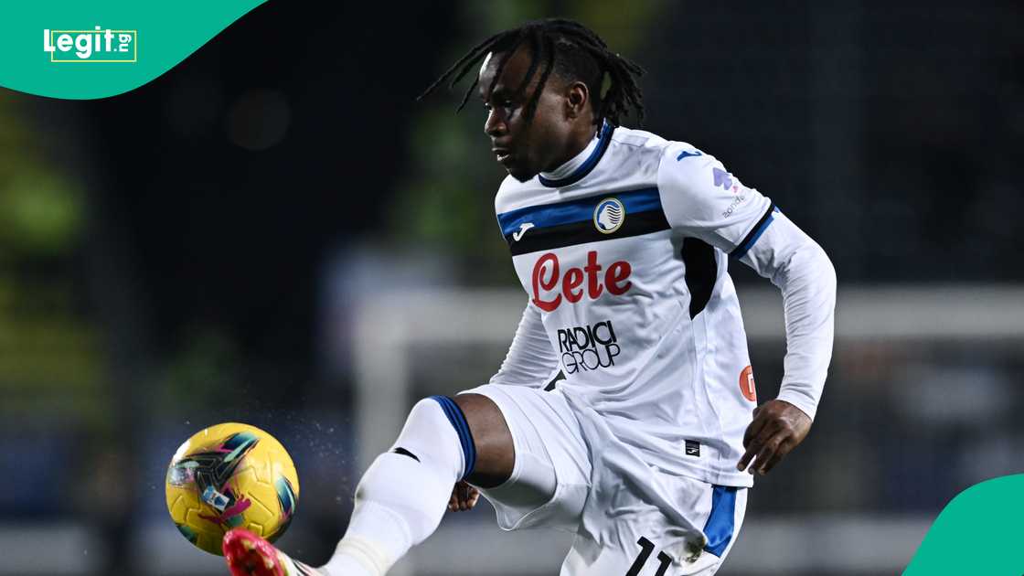 Super Eagles winger Ademola Lookman scores two goal for Atalanta against Empoli. Super Eagles winger Ademola Lookman scores two goal for Atalanta against Empoli.