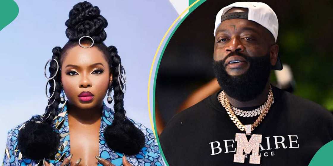 Yemi Alade and Rick Ross has a lengthy chat on IG live. Yemi Alade and Rick Ross has a lengthy chat on IG live.