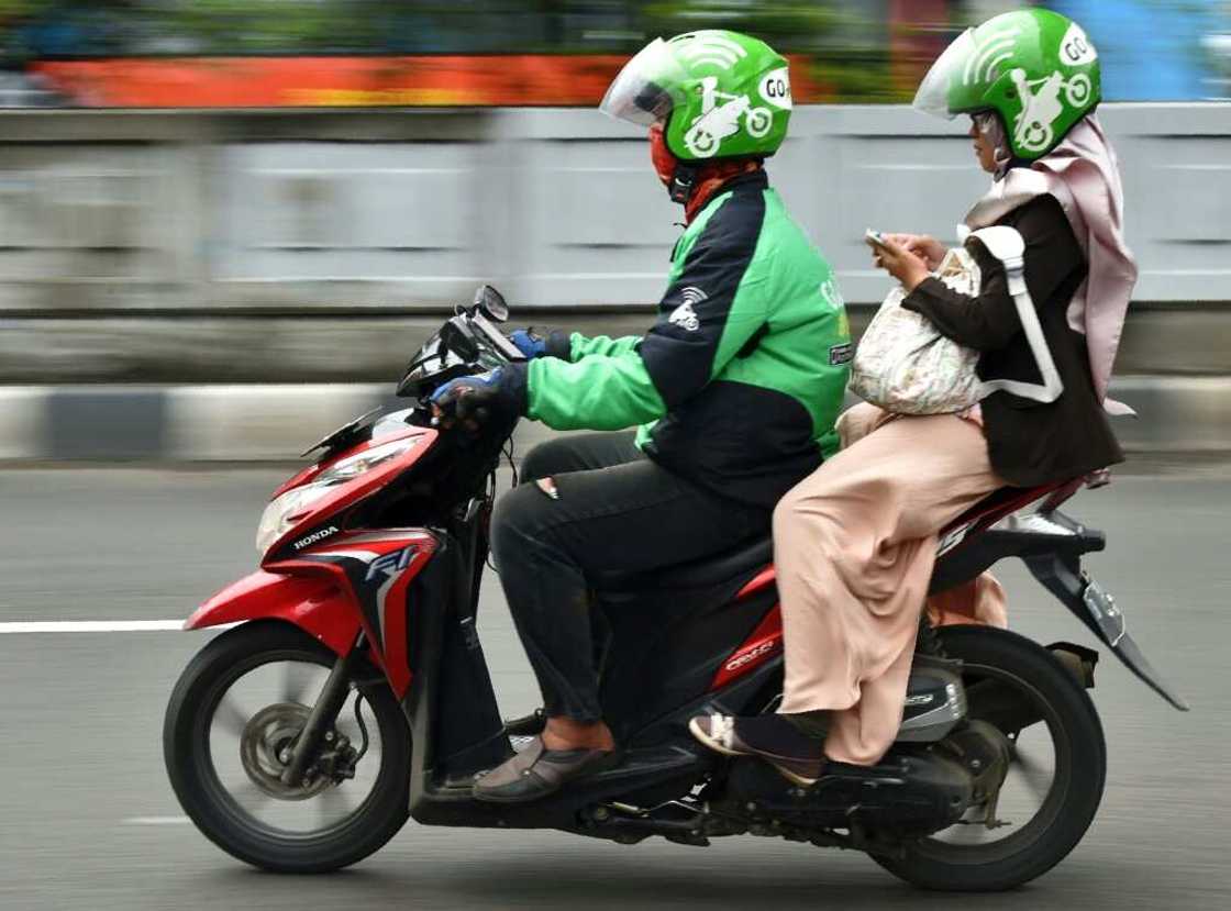 Ride-hailing drivers in Indonesia are angry at rising fuel costs that have not been covered by their employers