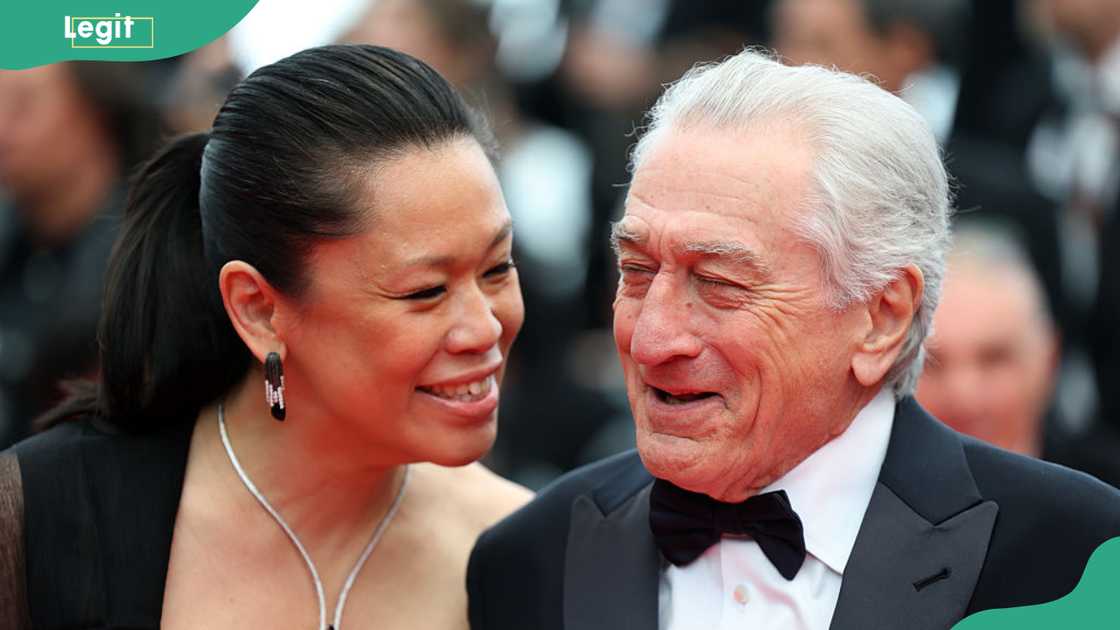 Tiffany Chen and Robert De Niro at the 78th annual Cannes Film Festival