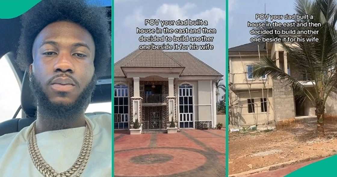 Man erects duplex for wife in video Man erects duplex for wife in video