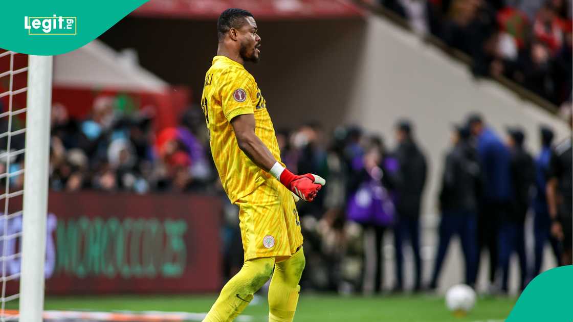 Stanley Nwabali, Super Eagles, Nigeria, AFCON 2027, Madagascar. Stanley Nwabali, Super Eagles, Nigeria, AFCON 2027, Madagascar.
