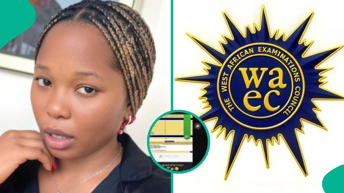 Lady cries out after seeing her brother's WAEC 2026 result, reveals she had promised him N50k for each A1 he scored