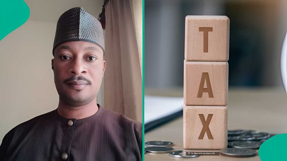 Nigerian man celebrates January salary boost following implementation of the new tax laws in 2026.