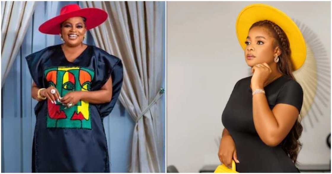 Photos of Funke Akindele and Bimbo Ademoye Photos of Funke Akindele and Bimbo Ademoye