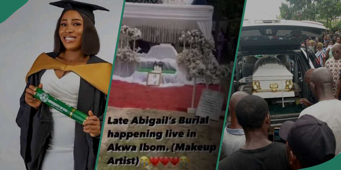 Abigail Frederick's burial in Akwa Ibom