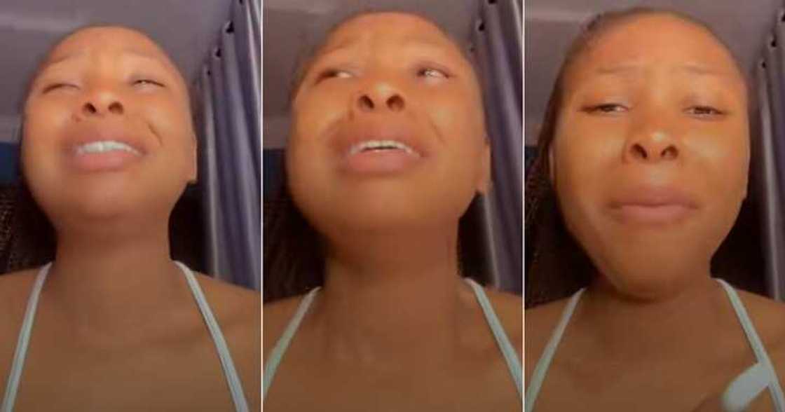 Lady cries out as online lover dumps her Lady cries out as online lover dumps her
