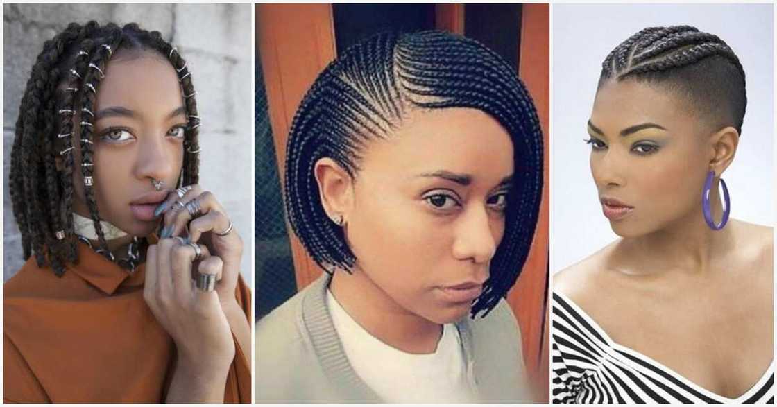 Trendy braids for short natural hair to rock in 2018 Trendy braids for short natural hair to rock in 2018